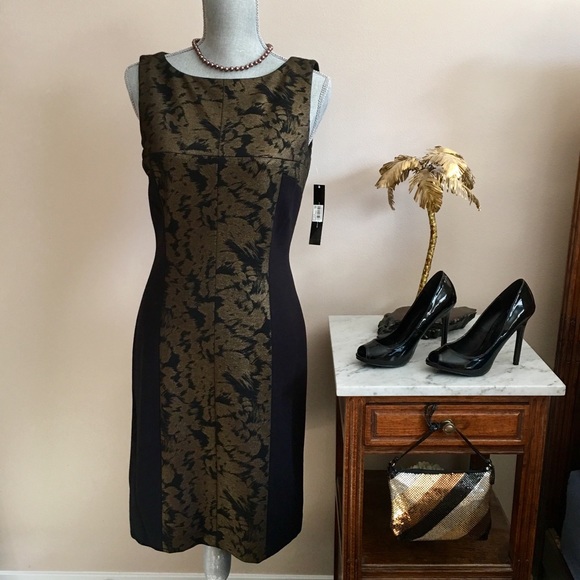 Elegant Tahari Sheath Dress - Picture 1 of 8